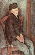 Amedeo Modigliani Sitzender Knabe mit Hut Spain oil painting artist
